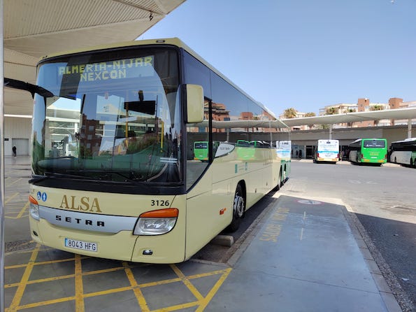 La Junta mantiene la línea de autobús de Olula a Terreros